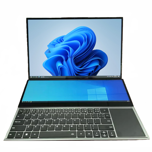 Factory 2026 New 16 Inch+14 Inch Dual Screen I7 10870H 8 Core  32G RAM 2TB SSD Touch Screen   Gaming Laptop Aluminum Notebook