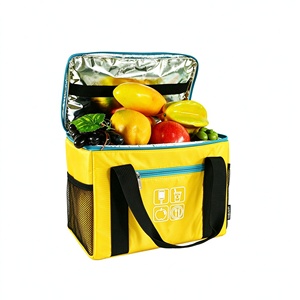 Custom Soft Polyester <b>Tote</b> Cooler <b>Bag</b> Insulated Handle <b>Leopard</b> Pattern 10L Capacity Waterproof Thermal Insulation Wine Zipper - Product Image 5