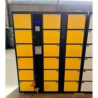 Casier de rangement intelligent pour bagages avec paiement sans argent liquide et en espèces Nayax pour aéroports, gares et espaces publics