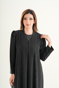 Produit de qualité en gros, robe Abaya islamique élégante personnalisée pour femmes, tenue de soirée, 2026 - Product Image 2