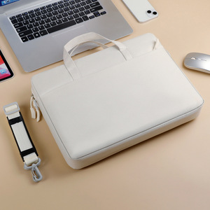 Sac pour ordinateur portable imperméable de grande capacité, sacoche d'affaires, sac à bandoulière, sac à main, sacoche en cuir de haute qualité pour hommes - Product Image 5
