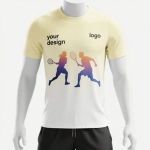 Custom Logo Quick Dry Sport T <b>Shirt</b> Summer Short Sleeves <b>Polyester</b> Running T-<b>Shirt</b> - Product Image 3