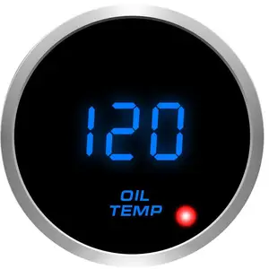 52毫米汽车数字式油温测量仪和数字机油温度计