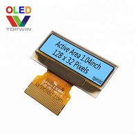 Panel OLED tipo conector de 1,04 "30 pines Resolución de 128x32 Interfaz I2C SPI Pantalla OLED