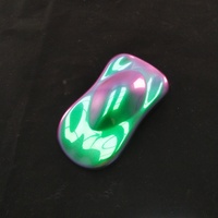 Poudre chromée à effet caméléon à pigment changeant de couleur variable optique pour vernis à ongles automatique de voiture et peinture de revêtement de pulvérisation