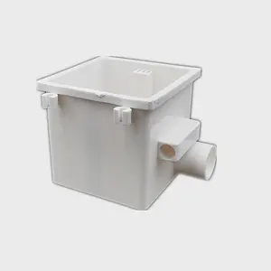 Chinese factory 86 style 75 PVC electric switch socket box Self-tapping box plastic threaded box