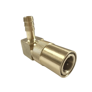 High Temperature Brass Pneumatic <strong>Coupler</strong> Quick Disconnect Release Connectors Fitting with Smooth Surface Treatment - Product Image 5