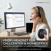 Casque sans fil professionnel avec batterie amovible, longue autonomie, pour le bureau à domicile, OEM