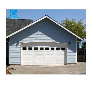 White Hot Sale Window European Automatic Residential Sectional Garage Door For Villa