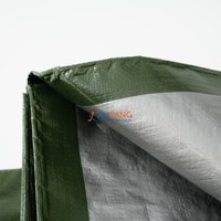 Bâche de protection imperméable et renforcée anti-poussière en PE 4x5m pour équipement extérieur
