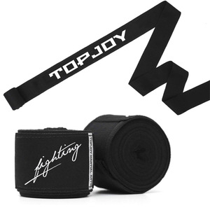 Vendas de <span class=keywords><strong>Boxeo</strong></span> de Alta Calidad para MMA y <span class=keywords><strong>Boxeo</strong></span>, Negras, Semielásticas, con Velcro Ancho de 3M, 4M, 5M, con Logo y Tamaño Personalizados - Product Image 2