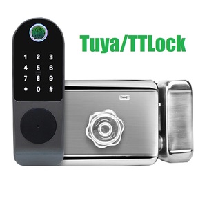 2021 New Cheap Home Smart Tuya App Wifi Digital Smart <strong>Key</strong> <strong>Pad</strong> Electronic Deadbolt Door <strong>Lock</strong> - Product Image 6
