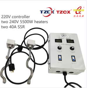 Controlador de Temperatura Personalizado de la Marca TZCX, 110 Voltios/220 Voltios, con Elemento Calefactor de 2000 Vatios/5500 Vatios para Elaboración y Destilación - Product Image 4