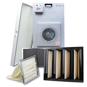 Filtro de Aire de Alta Calidad y Precio Competitivo F9 H11 H12 de Plástico ABS Tipo V para Campana Extractora - Product Image 2