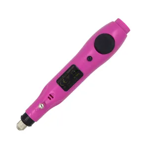 Nail Suppliers Electric Nail Drill File Machine Manicure Drill Pen 6 Bits 30000RPM Electric Nail Drill Bit Manicure Machine