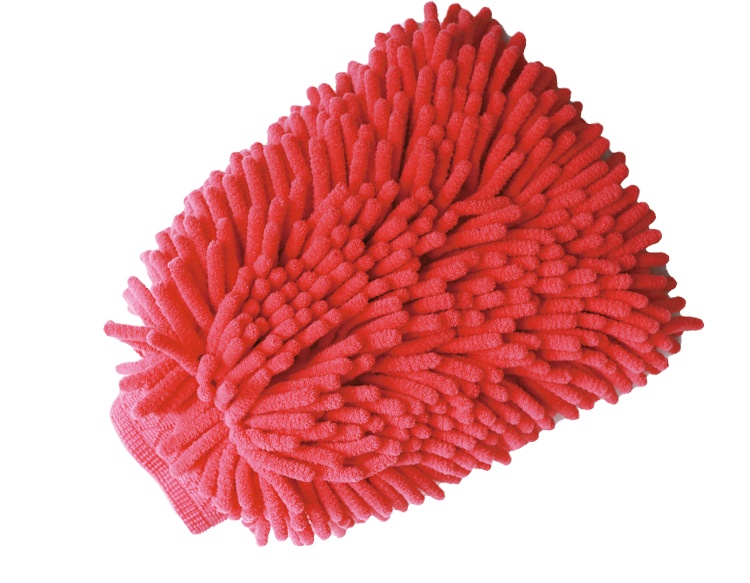 Рекламная варежка для мытья, полотенце для США, средство для удаления толстой ткани, перчатка из синели и микрофибры