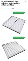 Nouveau filtre à sac polyvalent à efficacité moyenne pour la ventilation des hôpitaux et des salles d'opération