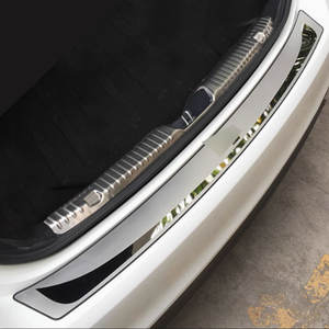 อุปกรณ์ตกแต่งภายนอกรถยนต์สแตนเลสโครเมียม OEM สำหรับกันชนหลัง Kia Forte ปี 2009-2018 - Product Image 3