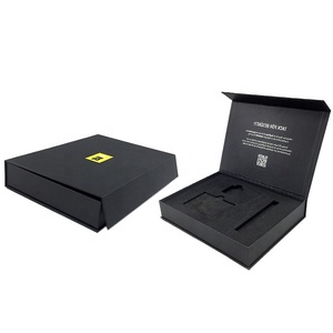 Custom High Quality <b>Magnetic</b> Rigid <b>Boxes</b> with Embossing Matt Lamination UV Coating Sponge Lining Custom Logo Speakers Packaging - Product Image 3