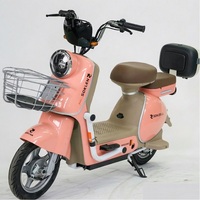Vélo électrique urbain avec moteur sans balais 500W, batterie 48V 20Ah, assistance au pédalage, cadre en acier, scooter électrique