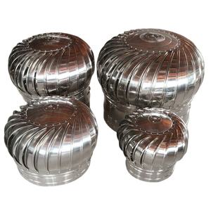 Ventilateur de toit à turbine à démarrage à faible <span class=keywords><strong>vent</strong></span>, roulement silencieux de précision, ventilateur de toit en acier inoxydable de 24 pouces, rotation automatique pour entrepôt - Product Image 5