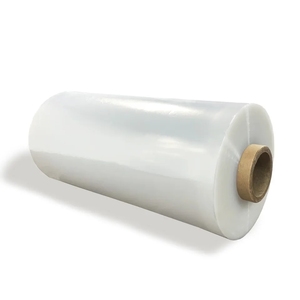 50kg 80gauge Machine <b>Plastic</b> Clear Stretch Film Jumbo <b>Roll</b> Lldpe Mylar Wrapping Film <b>Roll</b> - Product Image 1