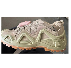 Botas de Caza DFA0115 Personalizadas con Camuflaje Verde Ruins CP, Zapatos de Senderismo Verdes, Verde Caqui, Negro - Product Image 1