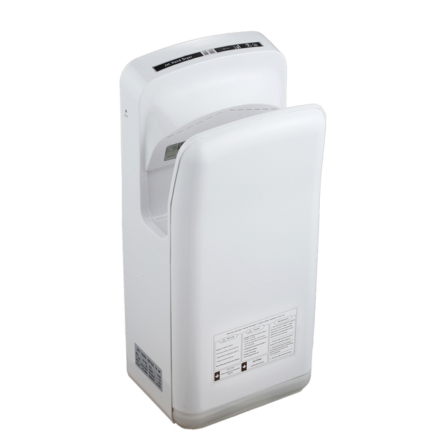 Eco-friendly Long Life Automatic Low Noise Wall-Mounted Sensor Hand Dryer for Hotel & Household Use