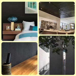 Revêtement mural en bois brûlé, fin, moderne, flexible, imitation pierre, intérieur/extérieur, panneaux muraux autocollants <span class=keywords><strong>pour</strong></span> cuisine et salle de bain - Product Image 6