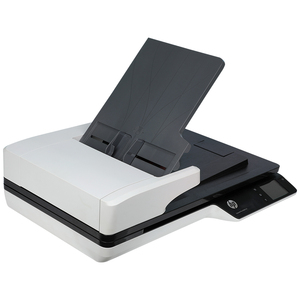 Scanner HP ScanJet <span class=keywords><strong>Pro</strong></span> 4500 Fn1 A4 30ppm 60ipm Duplex, chargeur automatique de documents (ADF) à plat 50 pages, Ethernet, Wi-Fi, écran tactile - Product Image 3