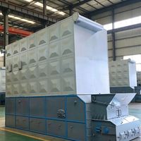 Calentador de Aceite de Transferencia de Calor de Biomasa Automático de Baja Presión con Tubos de Humo Horizontales de Tipo Industrial
