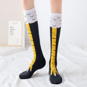 Calcetines <span class=keywords><strong>de</strong></span> pie <span class=keywords><strong>de</strong></span> <span class=keywords><strong>pollo</strong></span> para niños por encima <span class=keywords><strong>de</strong></span> la rodilla, calcetines adelgazantes ligeramente comprimidos, <span class=keywords><strong>medias</strong></span> <span class=keywords><strong>de</strong></span> cuatro longitudes con calcetines <span class=keywords><strong>de</strong></span> pantorrilla para el invierno - Product Image 2