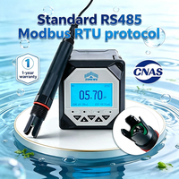 Capteur intelligent de chlore résiduel pour la qualité de l'eau, sortie RS485 Modbus RTU, étanche IP68, électrode numérique de chlore résiduel