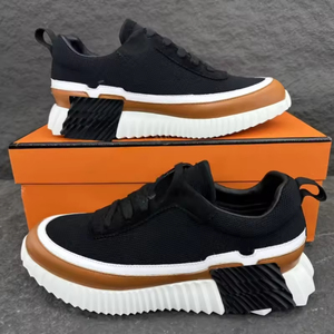 Chaussures de sport unisexes de luxe de haute qualité, design tendance avec lacets et empeigne en mesh - Product Image 4