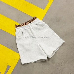 Leopard Double Waist Shorts and Hoodie Set <b>Jogging</b> <b>Suit</b> Two Piece Hoodie Shorts Set Tech Fleece Tracksuits for Men High Quality - Product Image 3