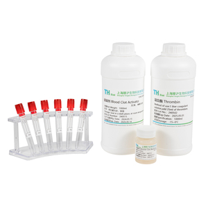 Tubo de ensayo TENGHU con activador de <span class=keywords><strong>coágulos</strong></span> de suero de gato de 2 ml para análisis de <span class=keywords><strong>sangre</strong></span> - Product Image 2