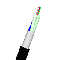 Câble à fibres optiques ADSS 1-12/24 cœurs, câble à fibres SM autoportant, gaine extérieure PE/AT ASU pour câble de communication