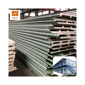 Panel sándwich de poliuretano de alta calidad, fabricante de pared <span class=keywords><strong>aislante</strong></span> de <span class=keywords><strong>poliestireno</strong></span>, Panel de lana de vidrio - Product Image 6