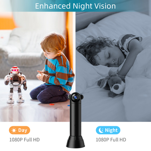 Cámaras de seguridad con detección de movimiento, audio bidireccional, 1080P, soporte de almacenamiento en la nube, wifi, red inteligente, visión nocturna, inalámbrica, HD - Product Image 3