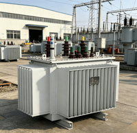 Transformateurs immergés dans l'huile, directement de l'usine | 30 kVA à 2500 kVA, Haute efficacité, Faible bruit, Conception personnalisée