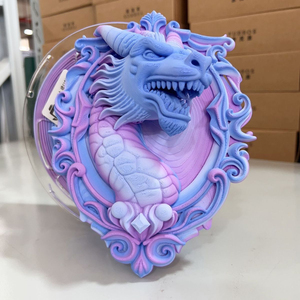 Filamento para Impresora 3D, PLA Mate, Arcoíris, Morado Dragón, Bobina de 1 kg, Directo de Fábrica - Product Image 3
