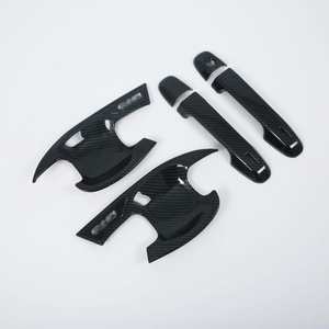 Manija de puerta Exterior para coche, accesorio decorativo de ABS, antiarañazos, para <span class=keywords><strong>Toyota</strong></span> <span class=keywords><strong>CHR</strong></span> 2017 - Product Image 3