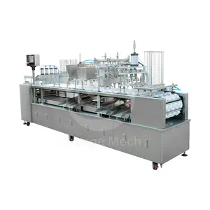 ORME-Machine à sceller automatique en papier plastique pour bol à houmous linéaire eau liquide 1 à 4 tasses chocolat biscuit