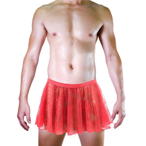 Men's Lace <b>Thong</b> Underwear One Size Thin Polyester Sexy Open Crotch Design For Valentine'S Day - Product Image 3