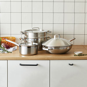 Набор посуды из нержавеющей стали 2024 кастрюль и кастрюль из нержавеющей стали наборы кухонной посуды - Product Image 2