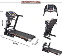 Tapis roulant Lijiujia pliable manuel, équipement de fitness, Malaisie, marche, double couche, plateau de course