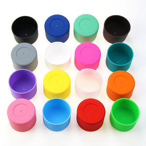 XS PEQUEÑO 14-<span class=keywords><strong>16oz</strong></span> Botas de silicona 6,0 cm Vaso colorido Botella de agua Vaso Parachoques Botas de silicona - Product Image 1