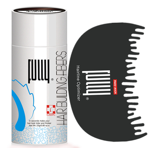 FULLY Polvo de Fibra Capilar 2 en 1, Microperlas Herbales Veganas para Engrosar el Cabello, Solución Unisex para un Cabello Más Denso - Product Image 4