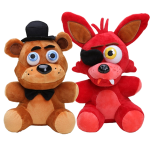 Peluches HY <span class=keywords><strong>FNAF</strong></span> Five Nights at <span class=keywords><strong>Freddy</strong></span>'s - Super Douces - En Stock - Idéales pour les Anniversaires des Enfants - Avec Fox et Bunny - Product Image 1