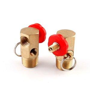 Lastik pompası için 1/2NPT pirinç kombinasyon emniyet tahliye hava akış valfi - Product Image 3